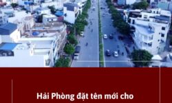 Hải Phòng đặt tên mới cho 126 đường phố